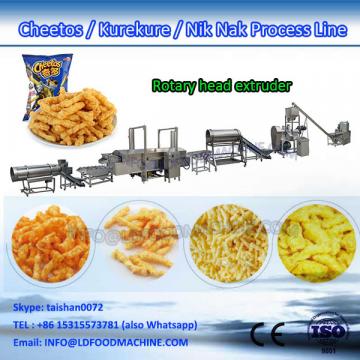 Automatic single screw extruder kurkure snacks machinery from professional extruder manufacturer