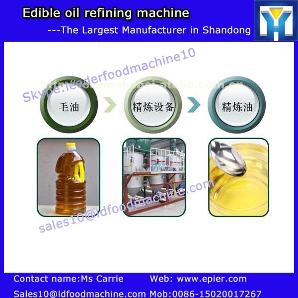 China leading small scall palm oil refining machine with ISO&amp;CE 0086 13419864331 #1 image