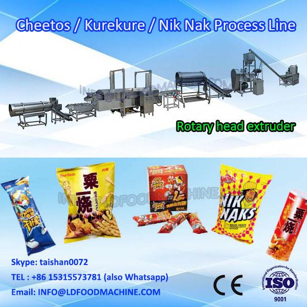 Cheetos snack equipment production process cheetos machinery / niknak machinery #1 image